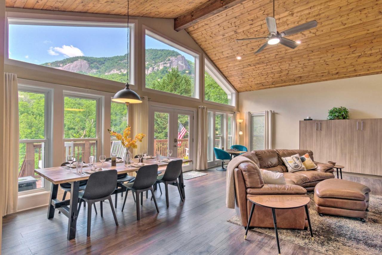 Unique Chimney Rock Cottage With Breathtaking Views Lake Lure Dış mekan fotoğraf