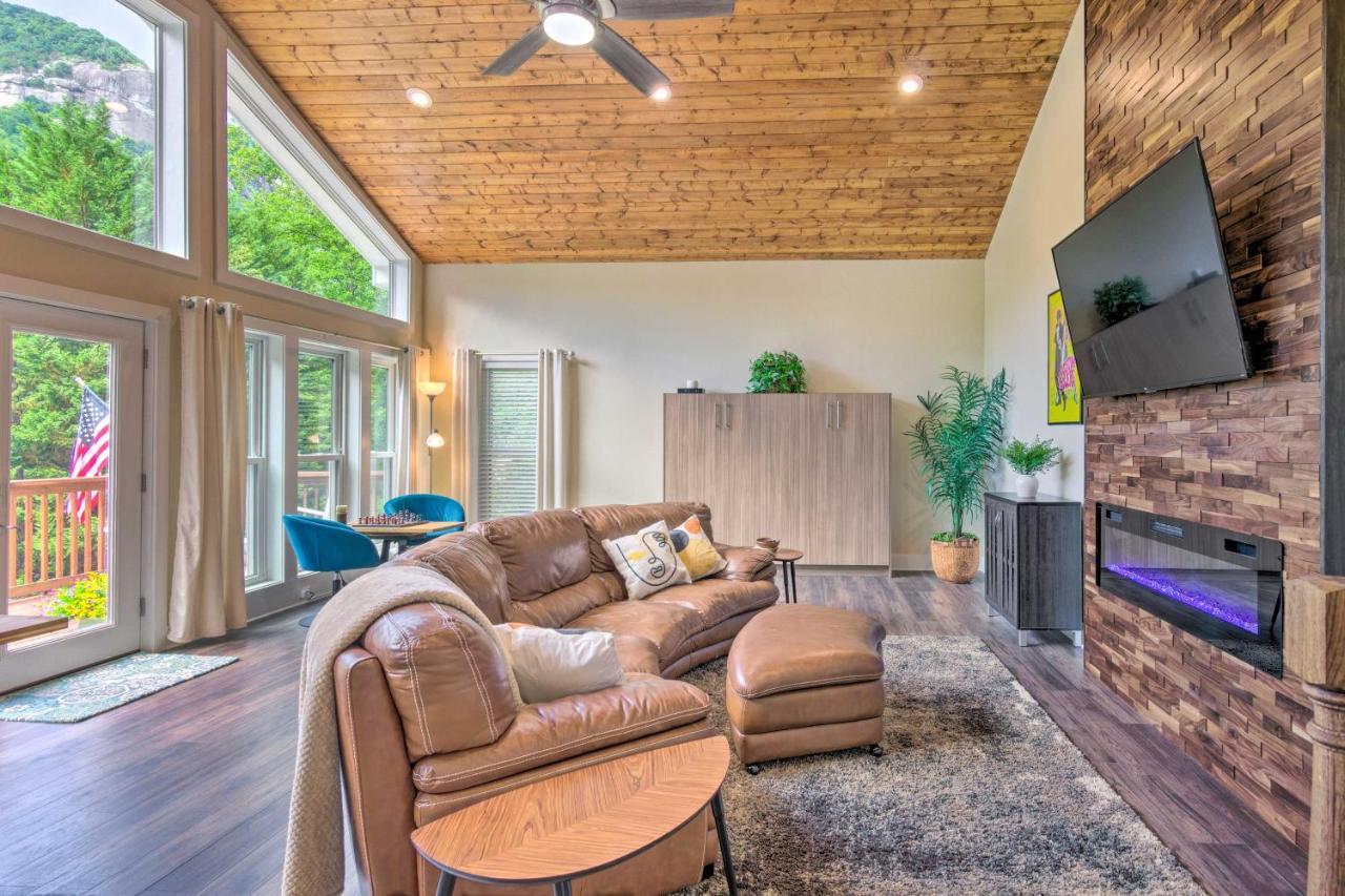 Unique Chimney Rock Cottage With Breathtaking Views Lake Lure Dış mekan fotoğraf