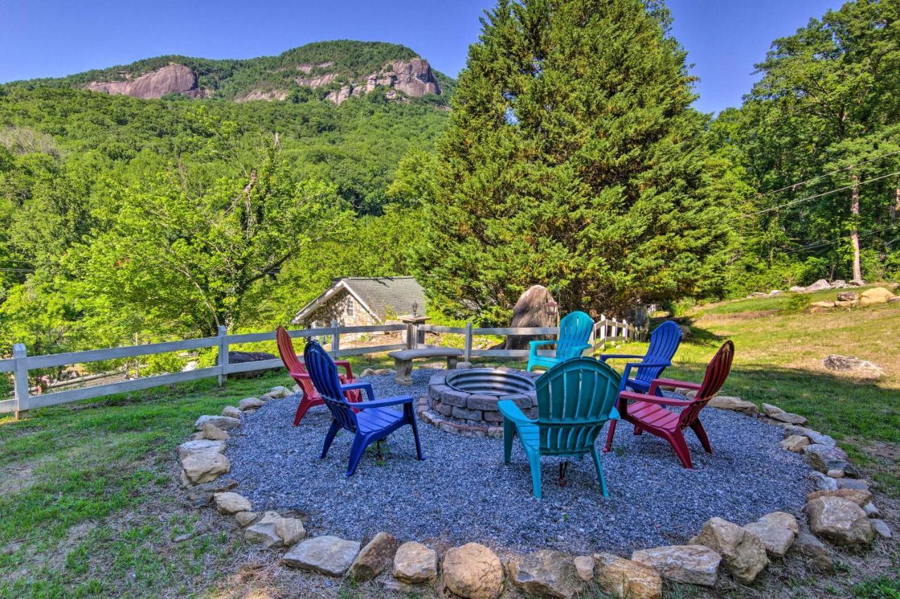 Unique Chimney Rock Cottage With Breathtaking Views Lake Lure Dış mekan fotoğraf