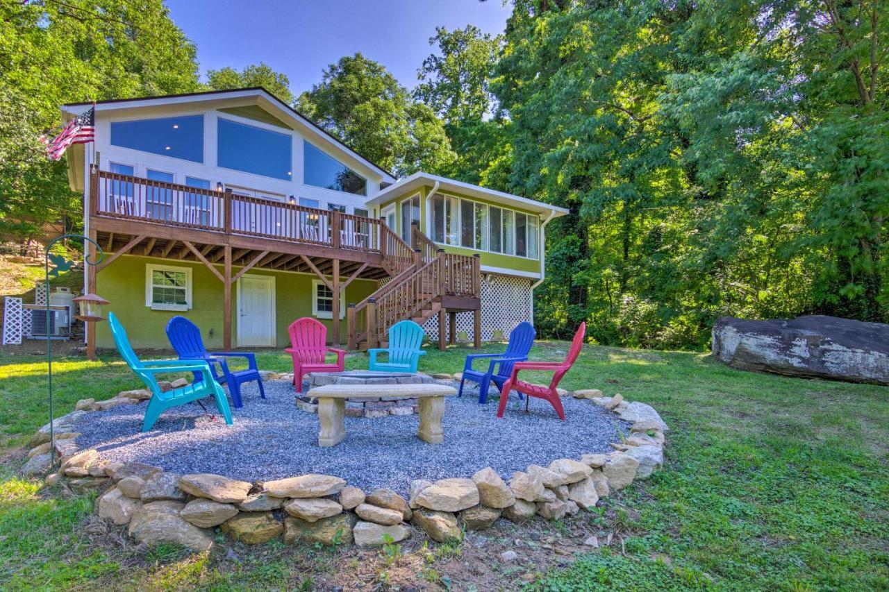 Unique Chimney Rock Cottage With Breathtaking Views Lake Lure Dış mekan fotoğraf